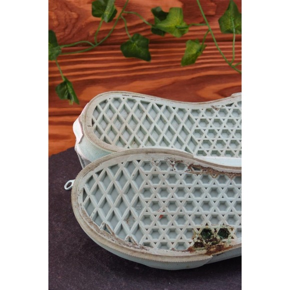 VANS Toddler Girls 12 Medium Green Skateboarding Fabric - Picture 6 of 7